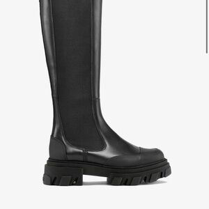 GANNI CHELSEA KNEE-HIGH BOOTS